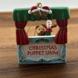 American Greetings Christmas‎ Puppet Show Christmas Ornament